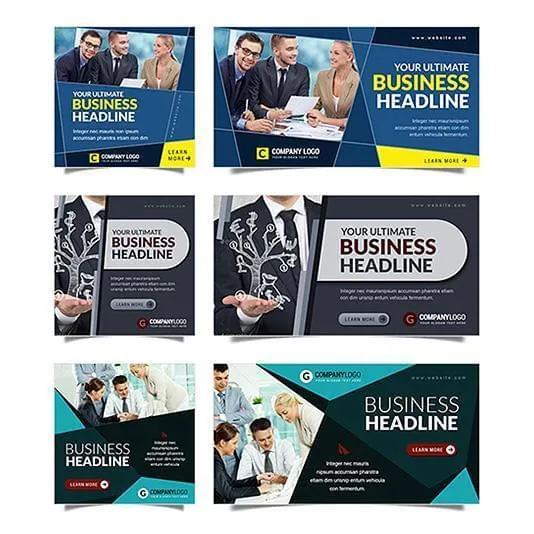 100 - Facebook Business Banners