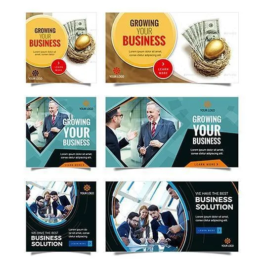 100 - Facebook Business Banners