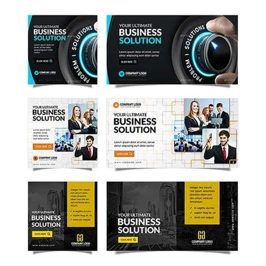 100 - Facebook Business Banners