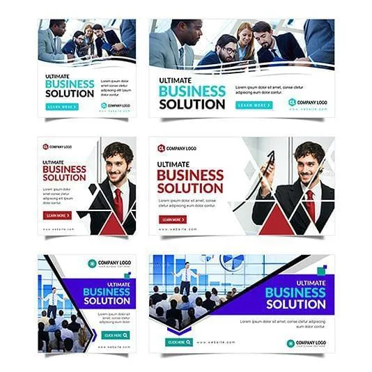 100 - Facebook Business Banners