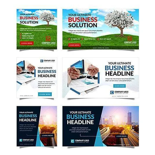 100 - Facebook Business Banners