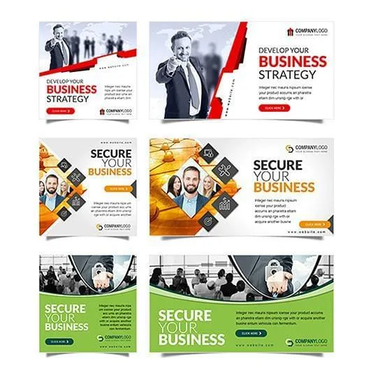 100 - Facebook Business Banners