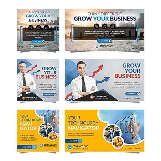 100 - Facebook Business Banners
