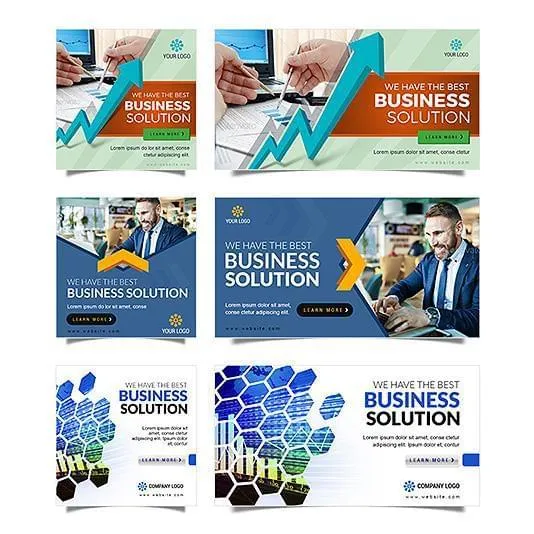 100 - Facebook Business Banners
