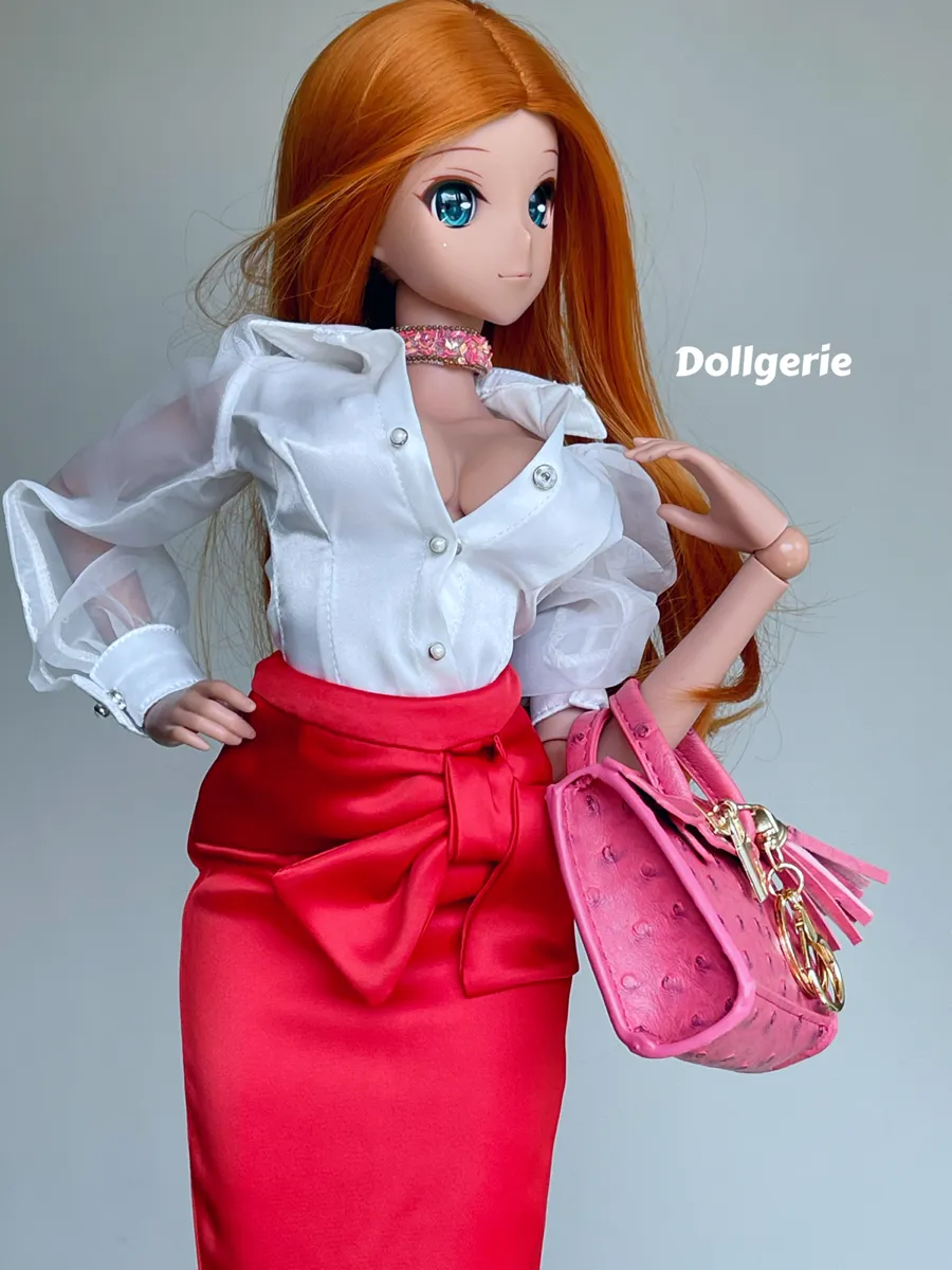 1/3 Punch Color Leather Hand Bag for any 1/3 BJD