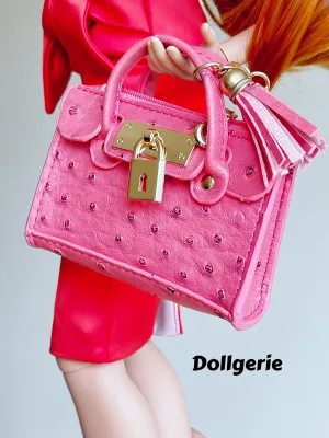 1/3 Punch Color Leather Hand Bag for any 1/3 BJD