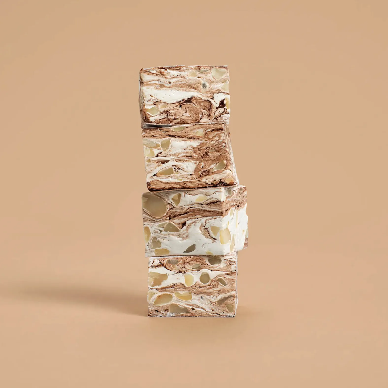 1701 Honey Nougat Handbag - Dark Chocolate & Macadamia