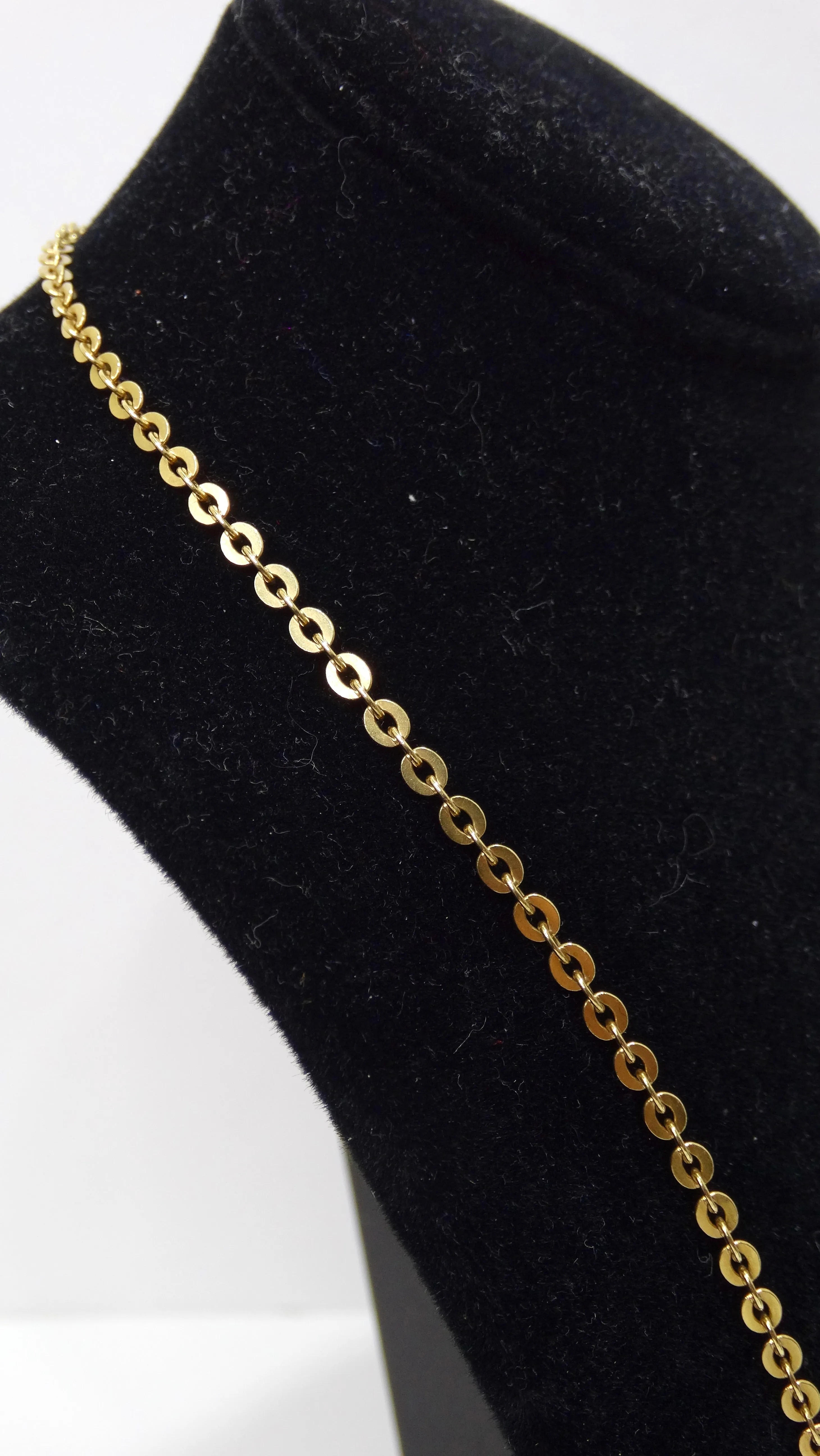 18k Gold Link Necklace