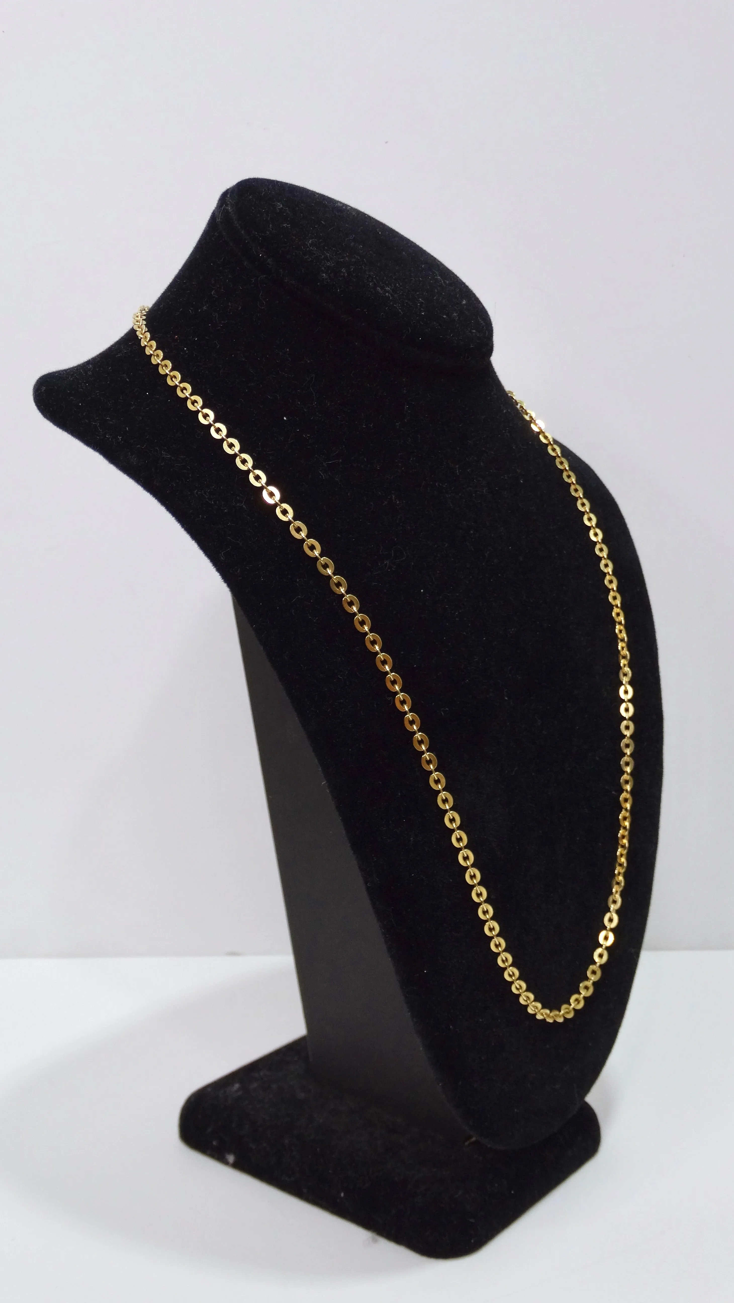 18k Gold Link Necklace