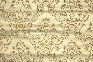 1960s Damask Vintage Wallpaper