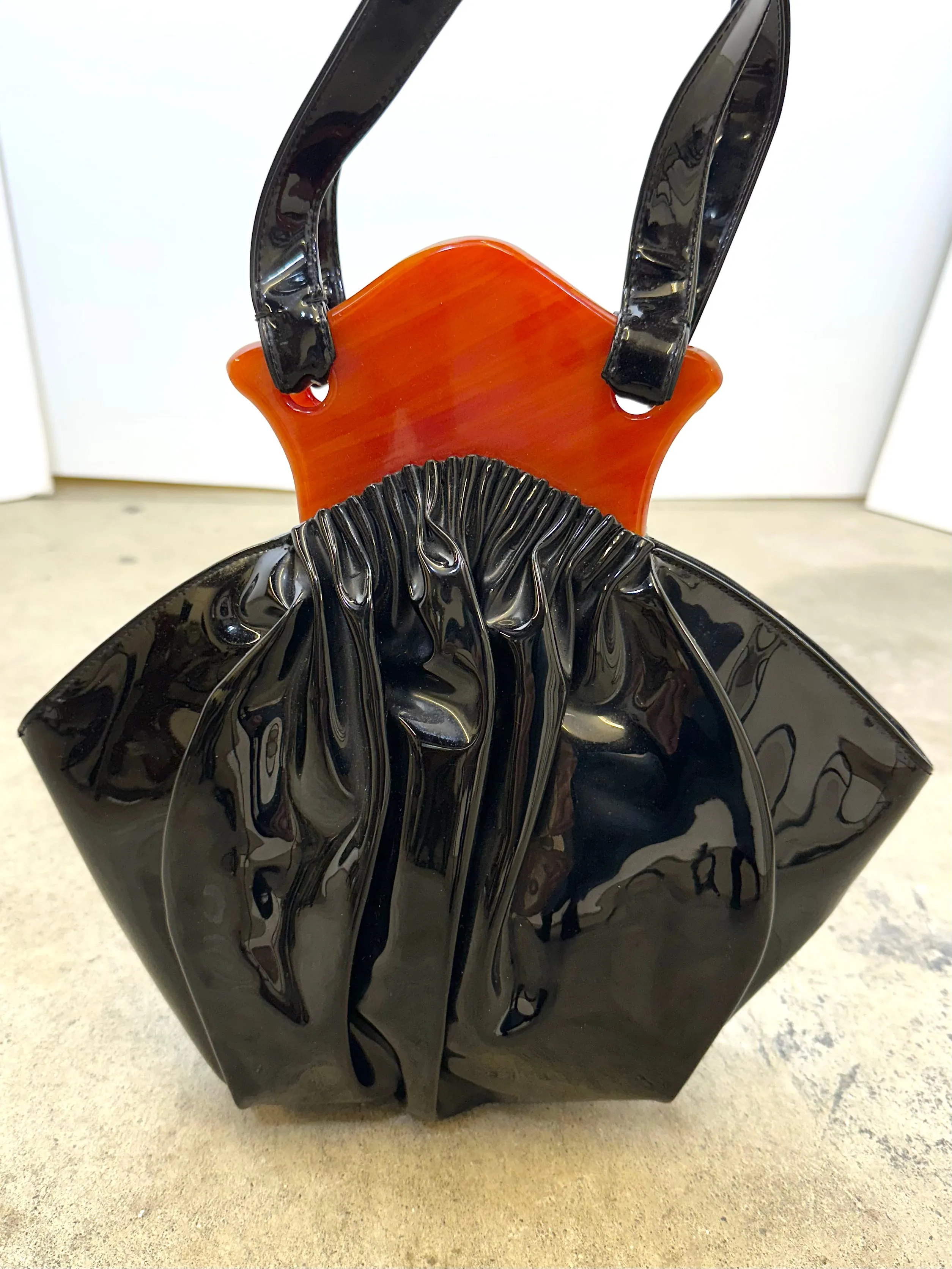 1960s Vinyl & Lucite Bag