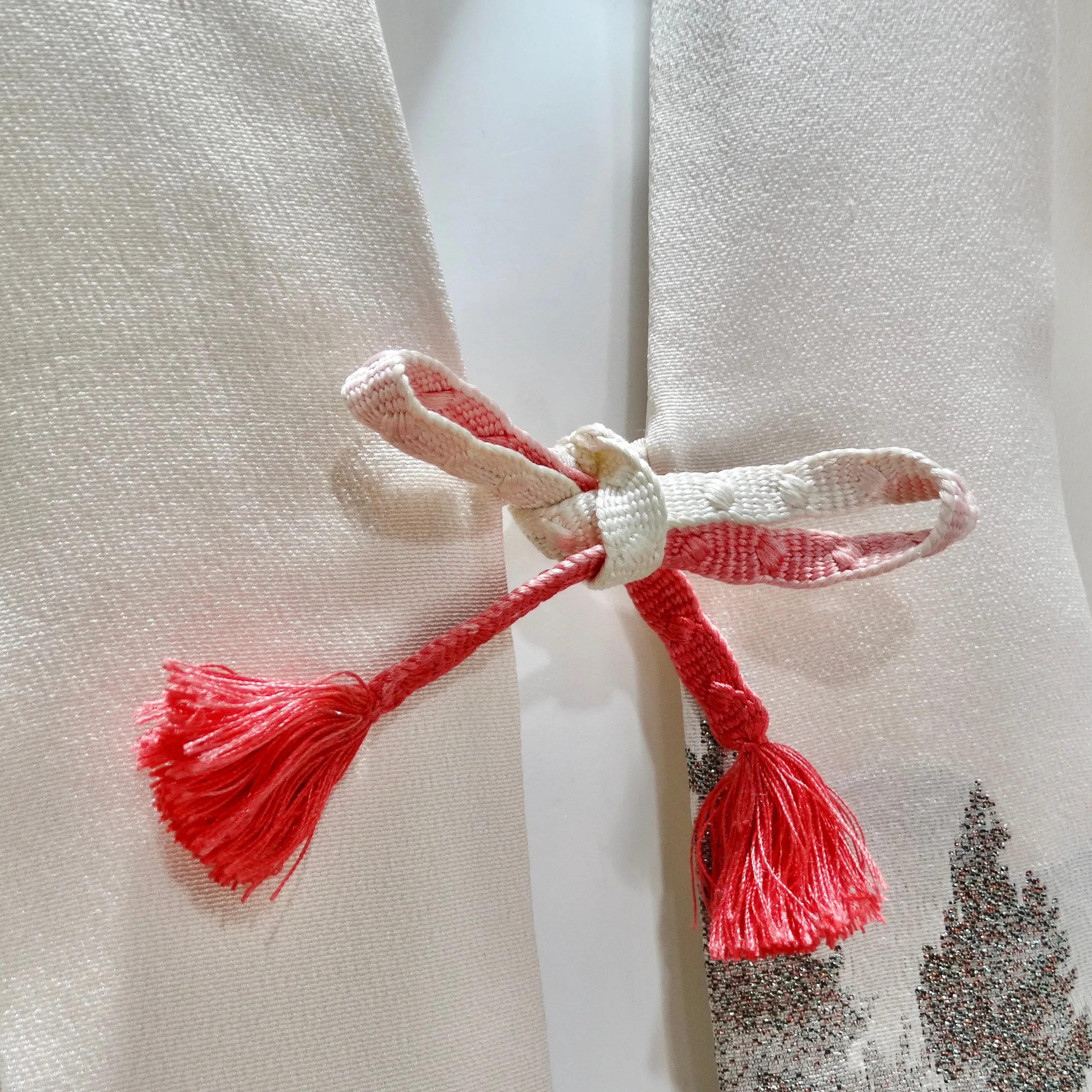 1970s Handmade Japanese Ivory Silk Kimono