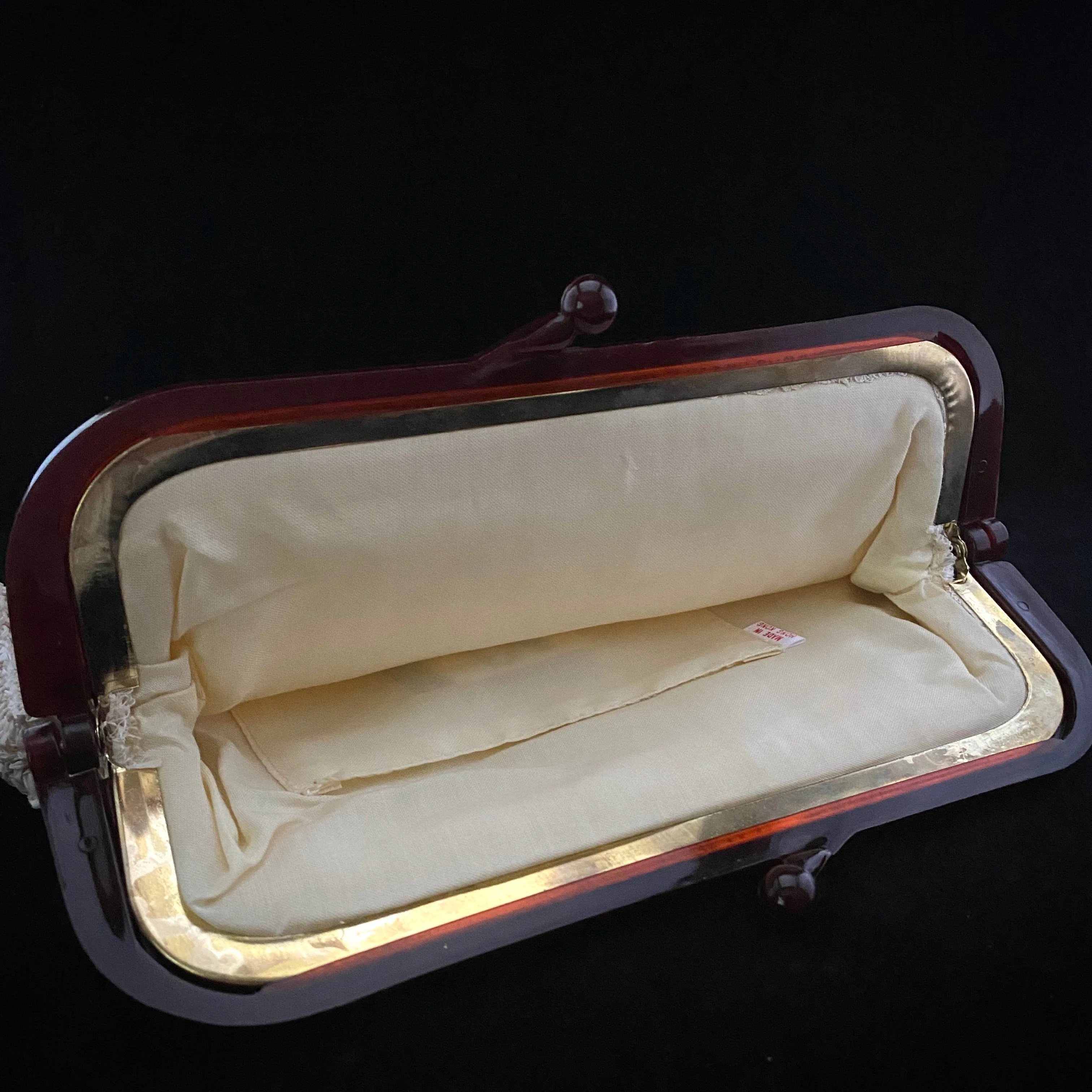 1970s Made in Hong Kong Raffia Clutch