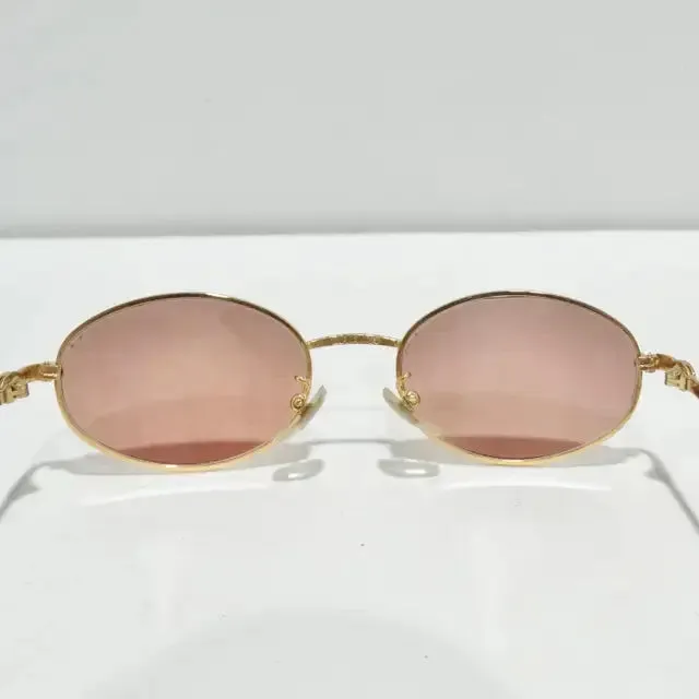 1990s Gianni Versace Gold Sunglasses