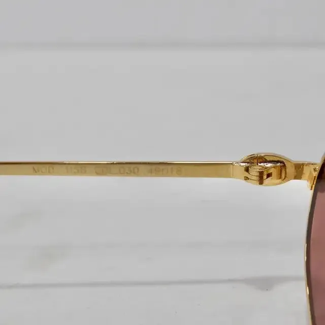 1990s Gianni Versace Gold Sunglasses
