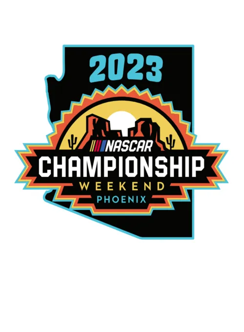 2023 Phoenix Championship Weekend State Outline Emblem