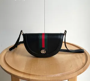 3 Colors - Small Half Moon Crossbody Bag