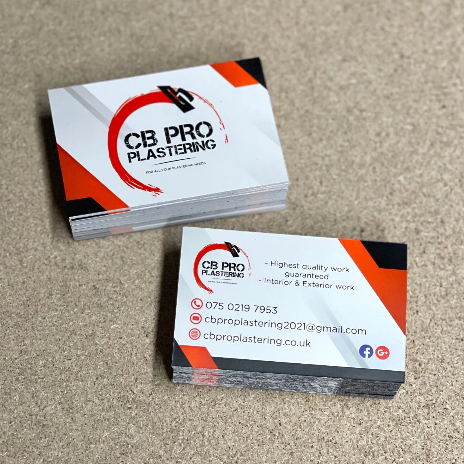 500x  Business Cards Deal