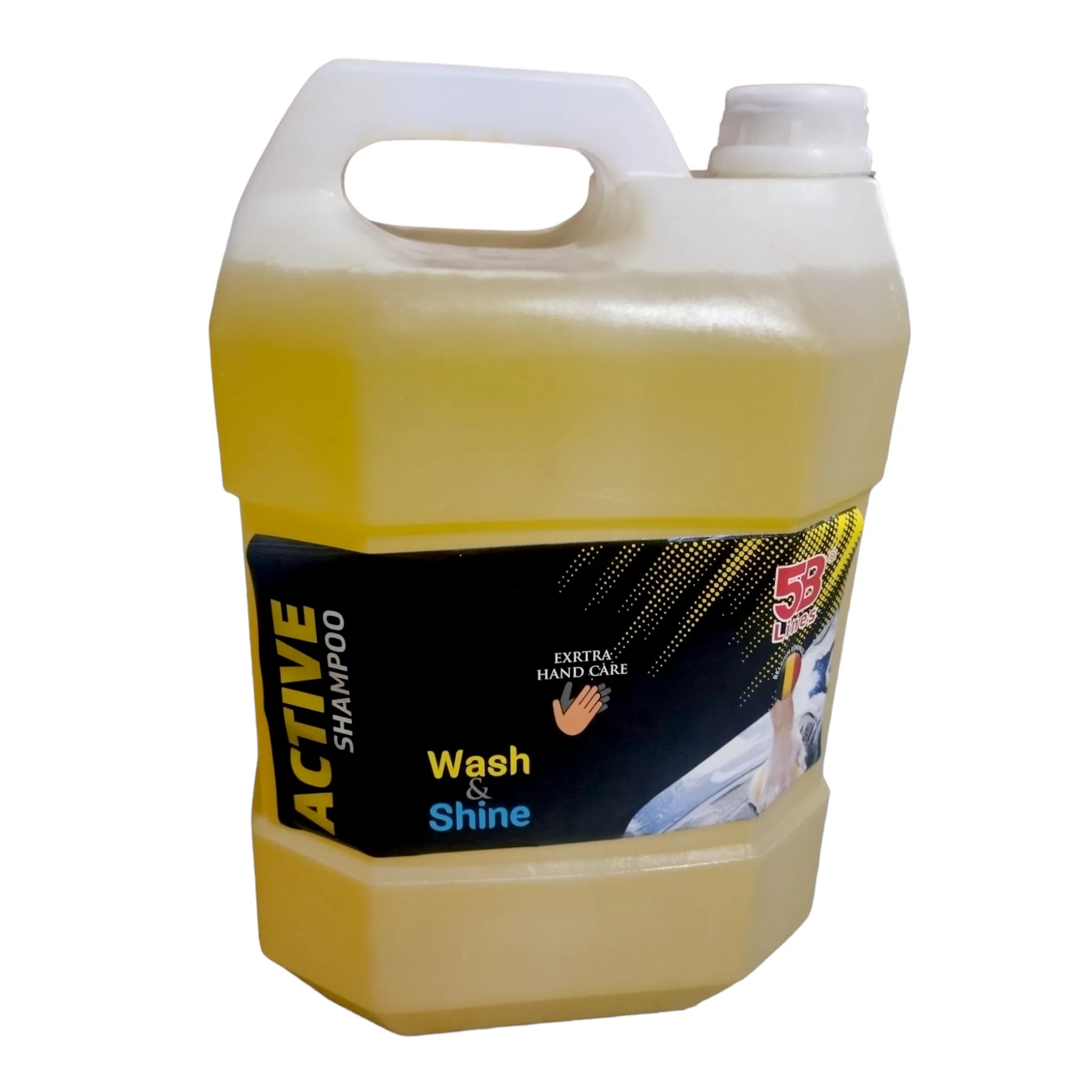 5B Active Wash & Shine Shampoo 5L