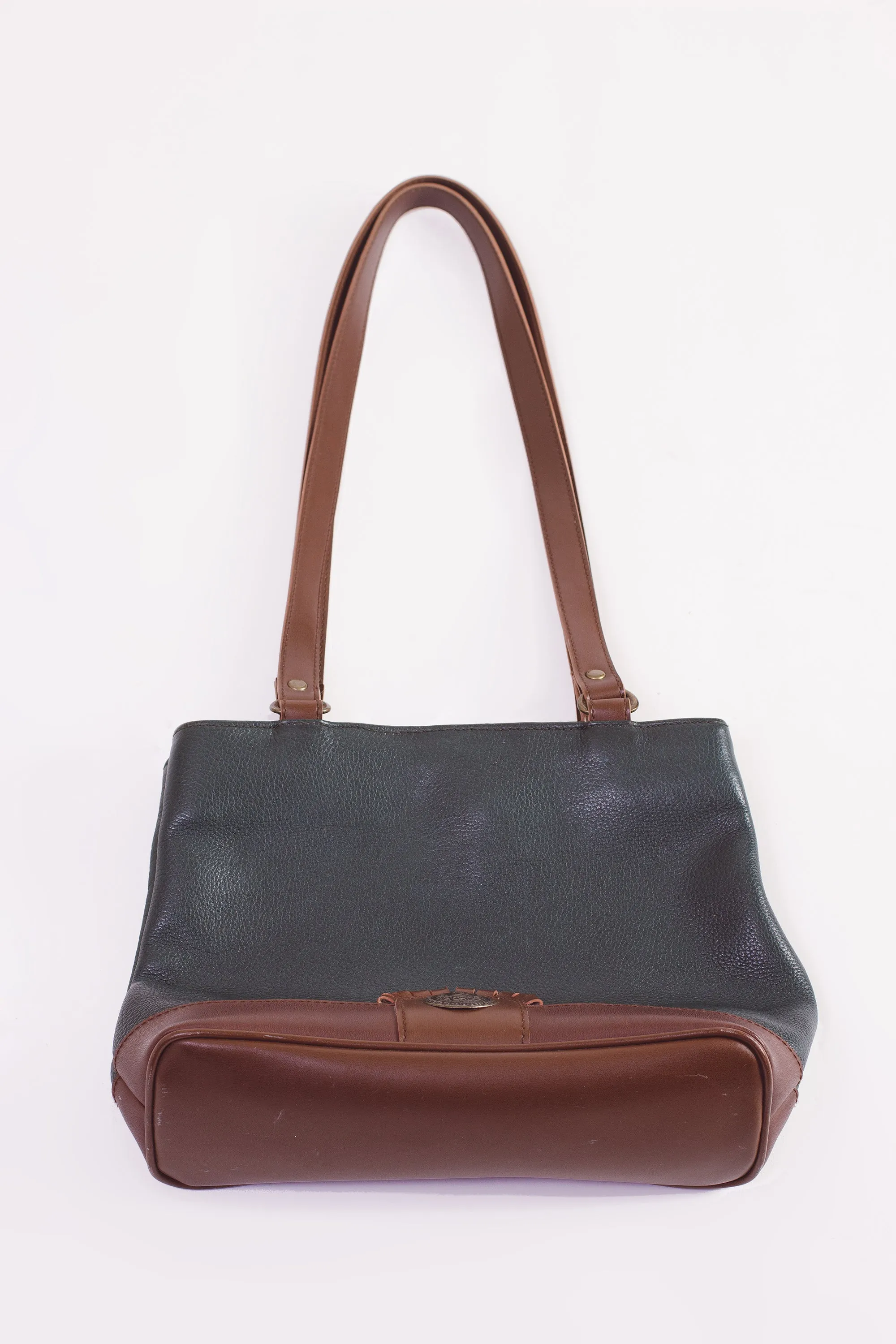 90's Black Leather Purse