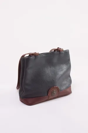 90's Black Leather Purse