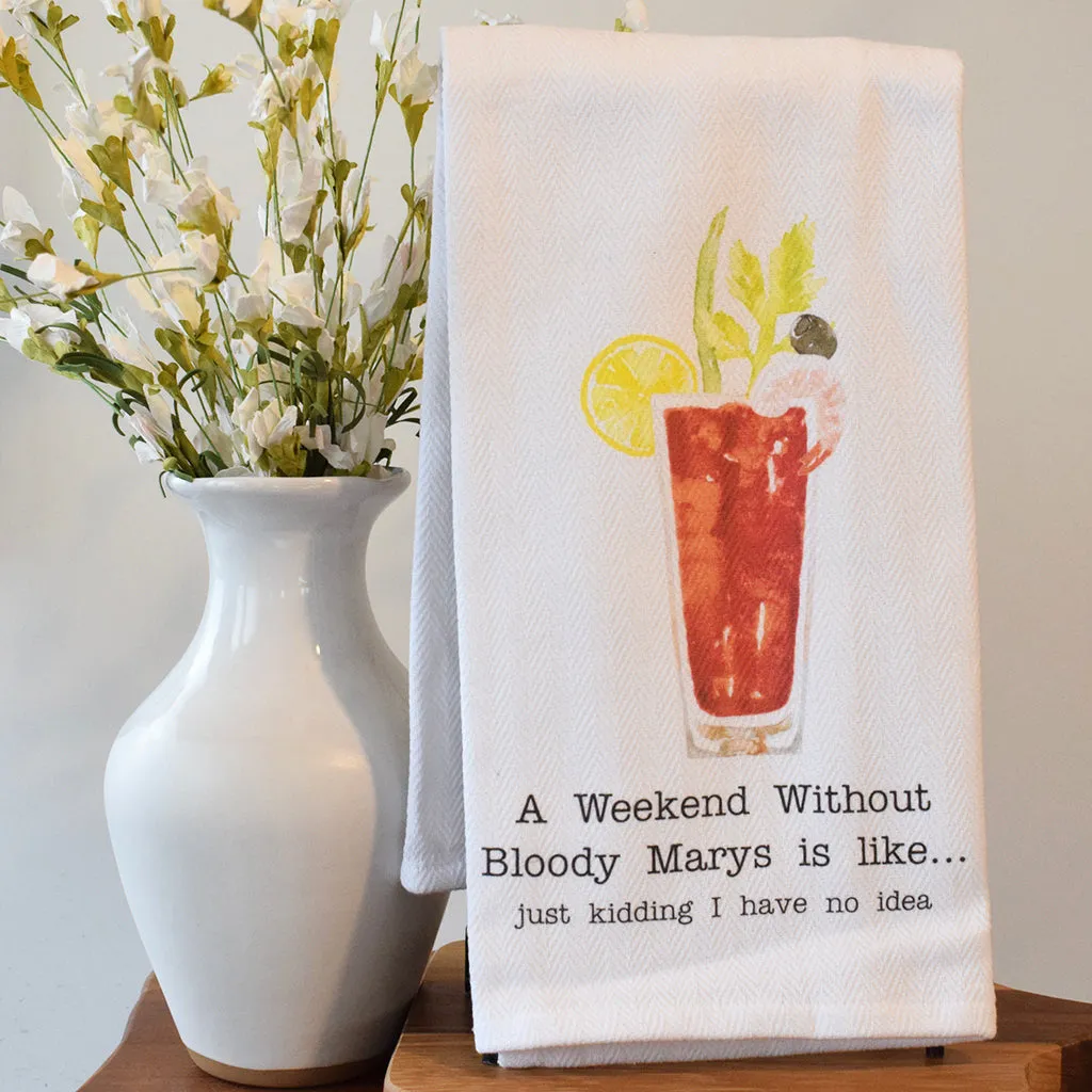 A Weekend Without Hand Towel