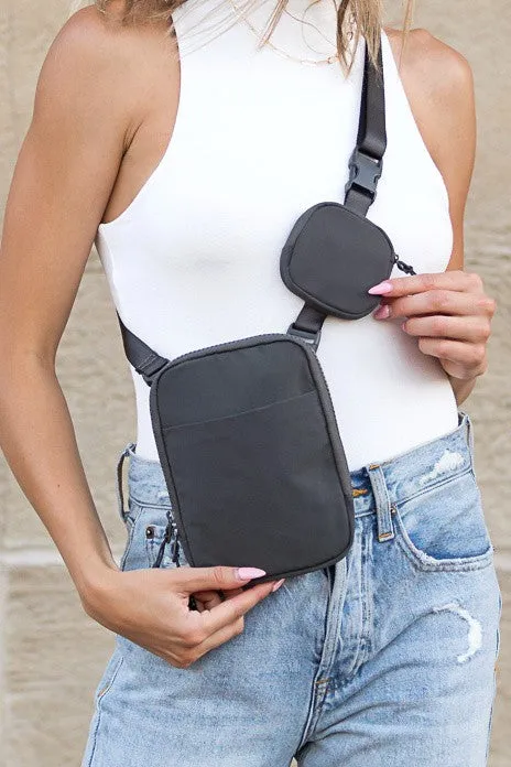 Accessories Eva Clippable/ Removable Coin Pouch Crossbody