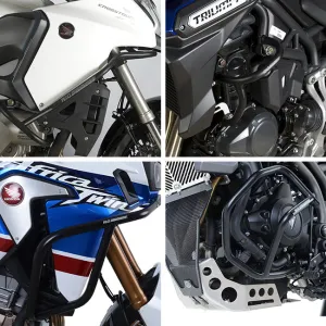 Adventure Bars Black Suzuki 250 V-Strom 17- R&G (AB0033BKBK)