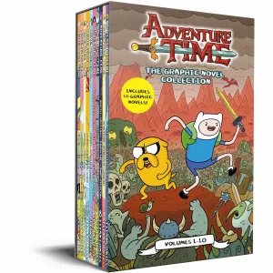 Adventure Time The Graphic Novel Collection Volumes 1 - 10 Books Collection Box Set