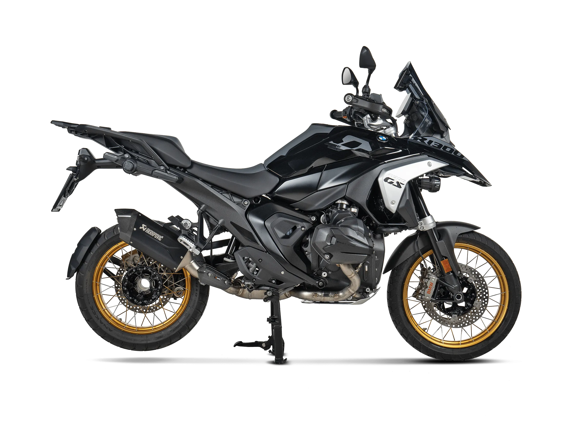 Akrapovic titanium uitlaatspruitstuk voor de BMW R1300GS GSA