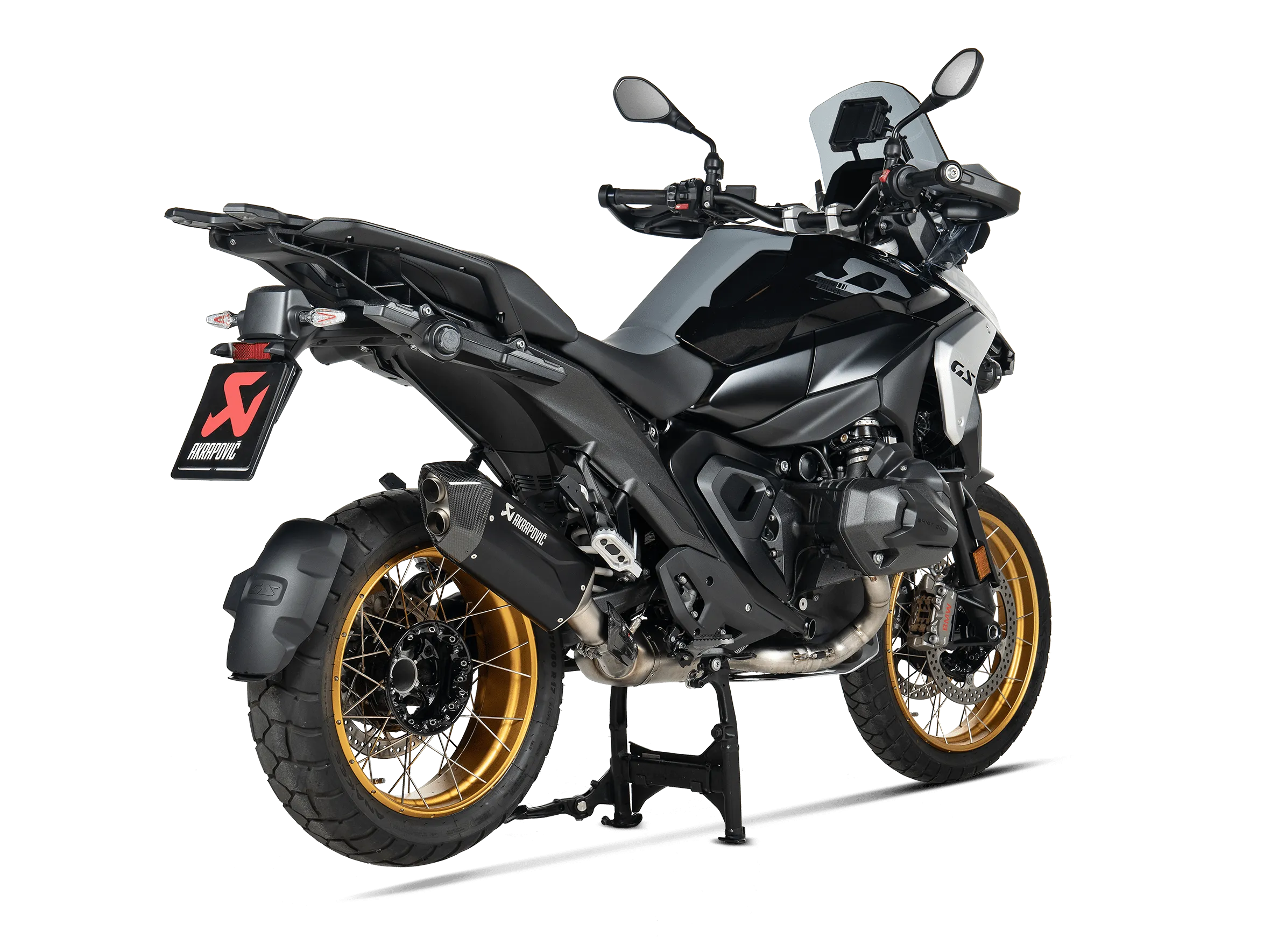 Akrapovic titanium uitlaatspruitstuk voor de BMW R1300GS GSA
