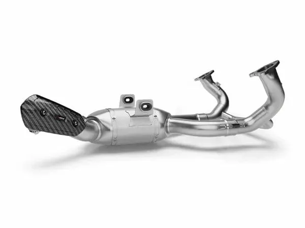 Akrapovic titanium uitlaatspruitstuk voor de BMW R1300GS GSA