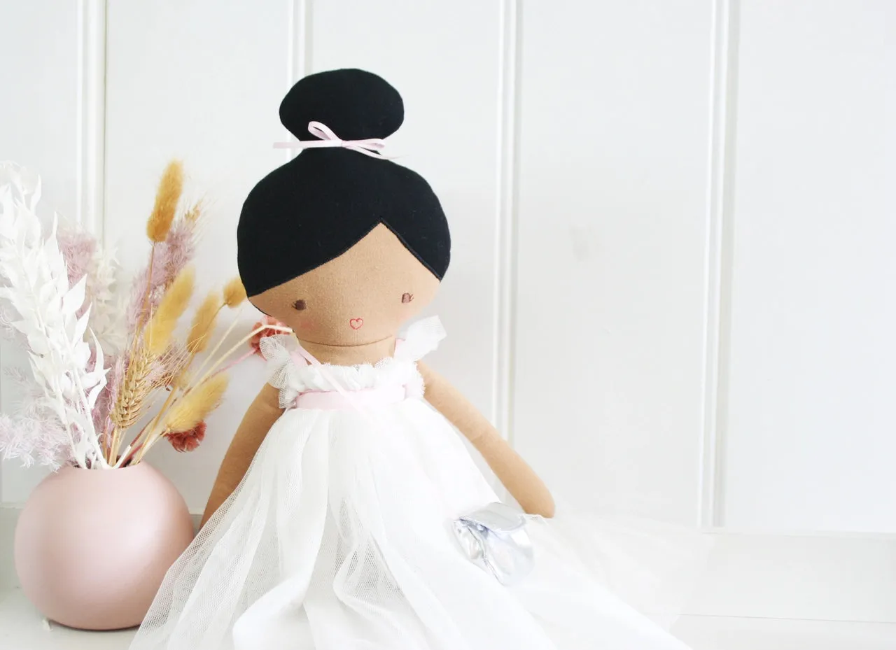 ALIMROSE CHARLOTTE DOLL IVORY
