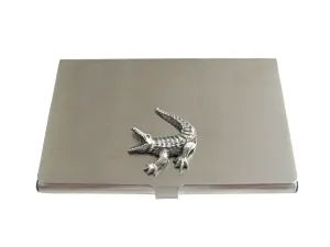 Alligator Business Card Holder