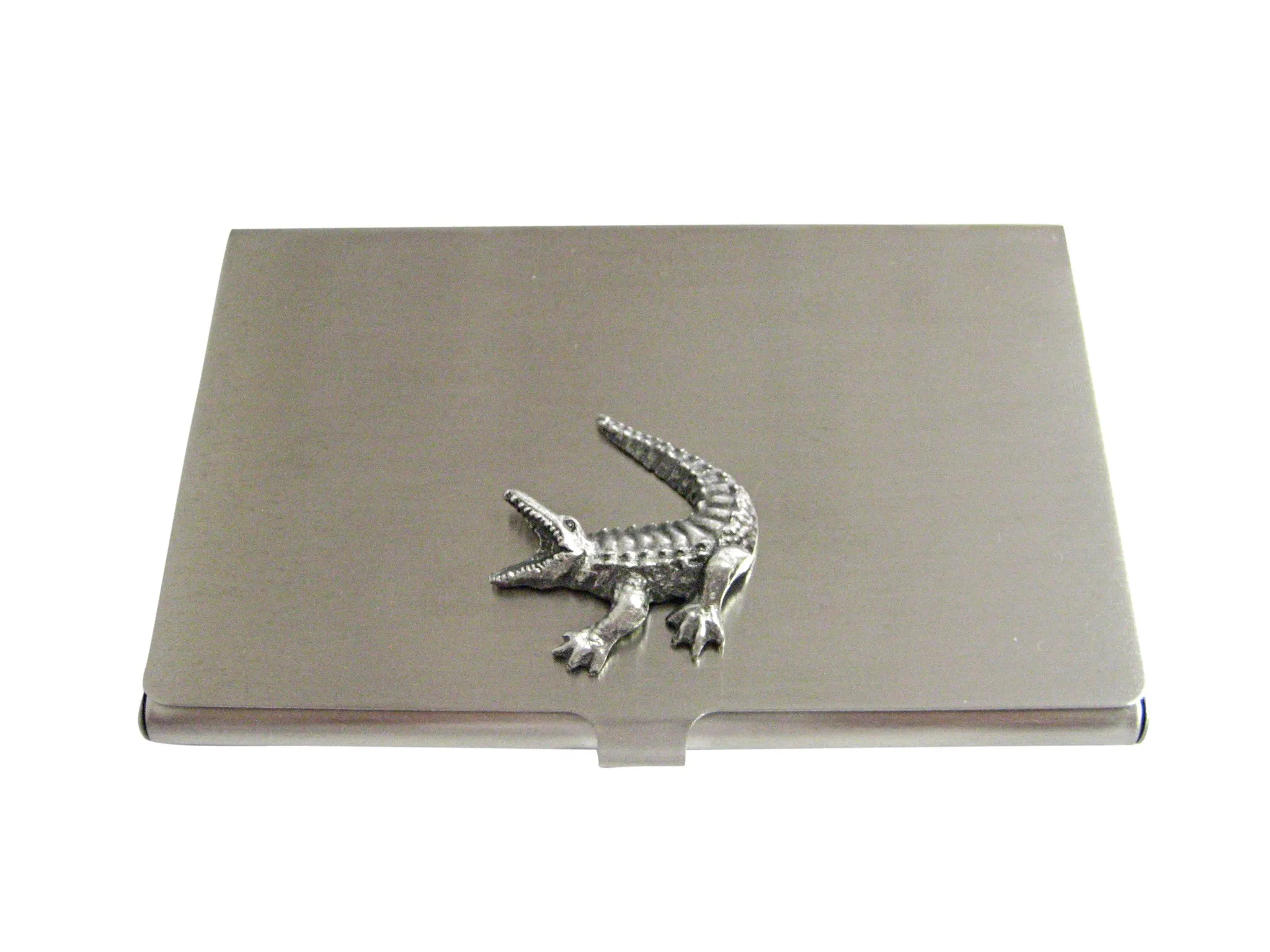 Alligator Business Card Holder