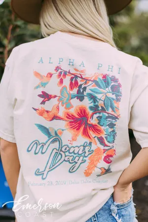Alpha Phi Vibrant Moms Day Tee