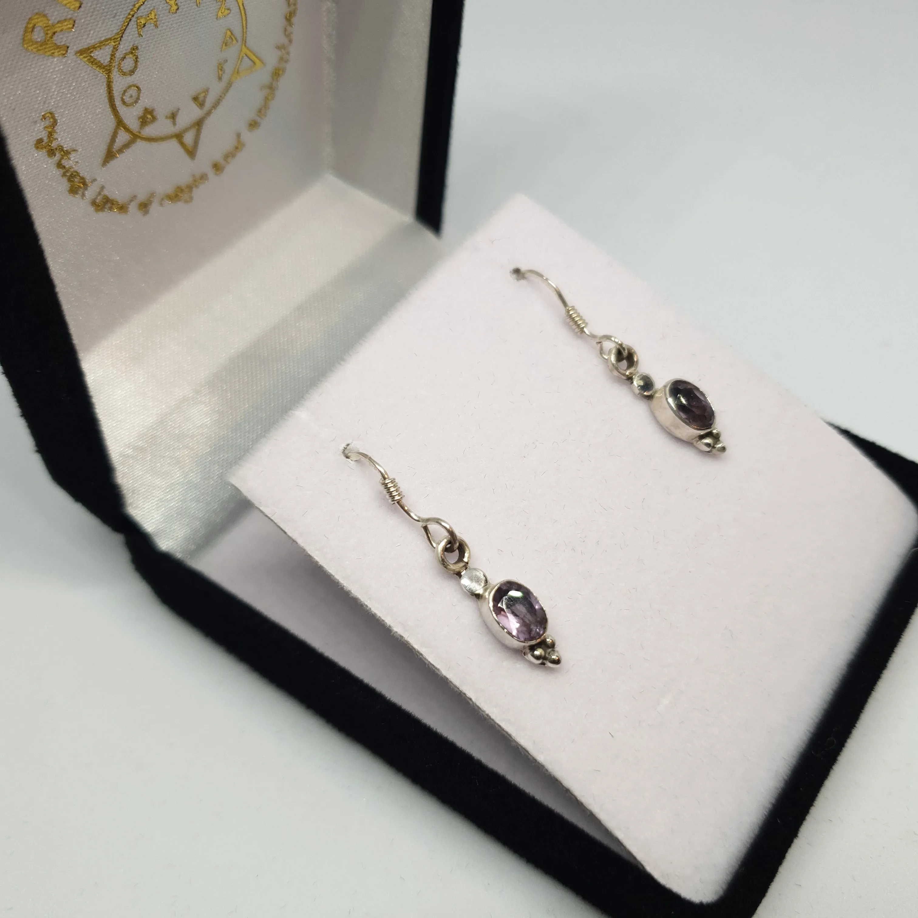 Amethyst 925 Sterling Silver Earrings