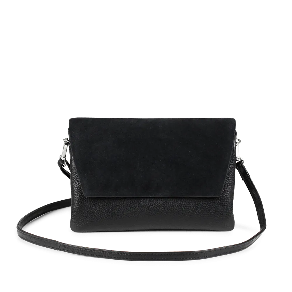 AmyMBG Crossbody Bag, Suede Mix