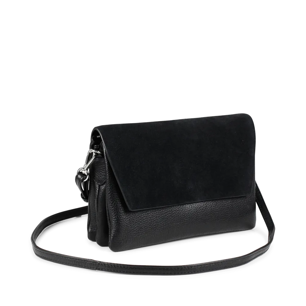 AmyMBG Crossbody Bag, Suede Mix