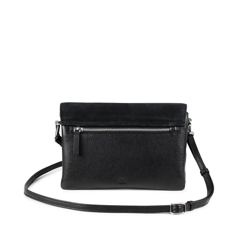 AmyMBG Crossbody Bag, Suede Mix