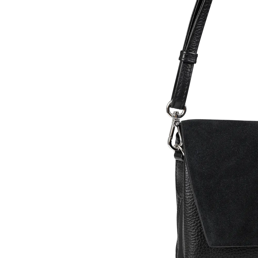AmyMBG Crossbody Bag, Suede Mix