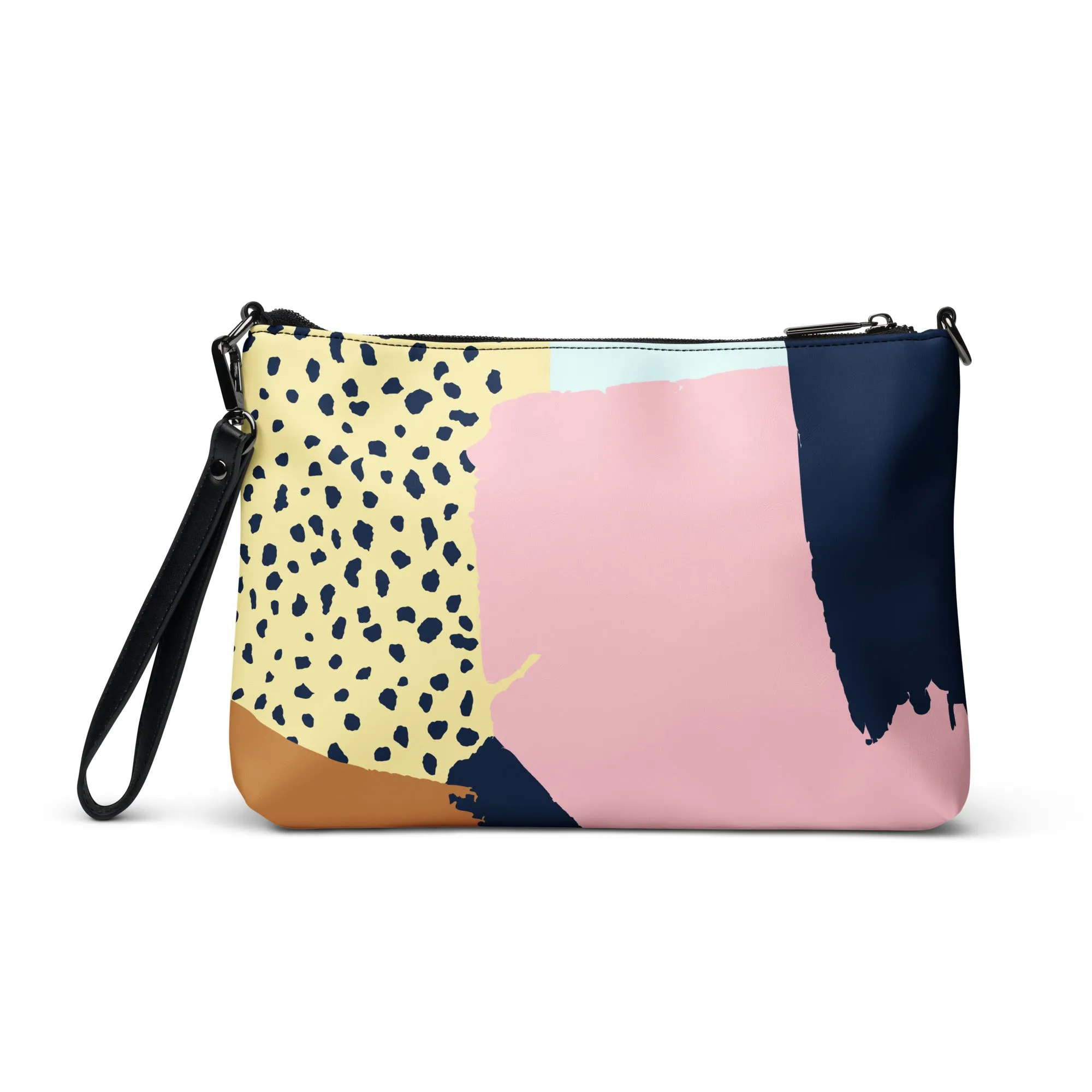 An Abstract Look in the Mirror Crossbody bag