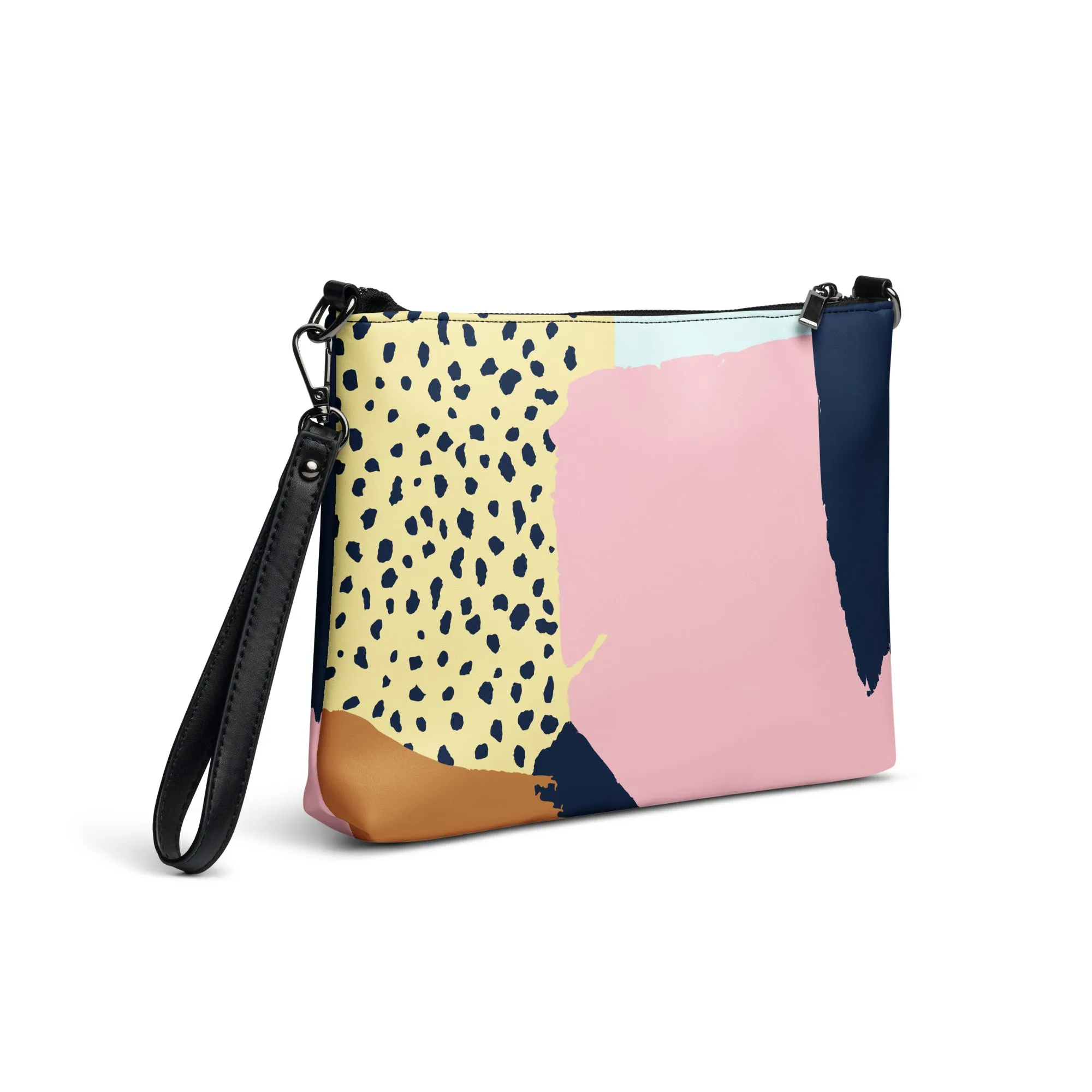 An Abstract Look in the Mirror Crossbody bag