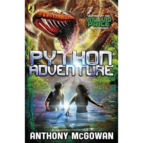 Anthony Mcgowan Willard Price Collection 4 Books Set (Shark Adventure, Leopard Adventure, Bear Adventure, Python Adventure)
