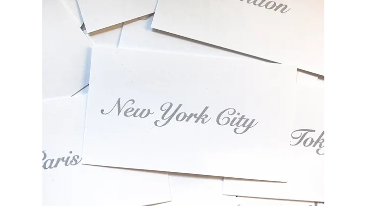 Appearing Business Cards (Card Reveal Pack) by Sam Gherman
