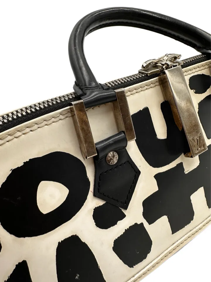 As Is Louis Vuitton Marc Jacobs Graffiti Alma Horizontal HandBag