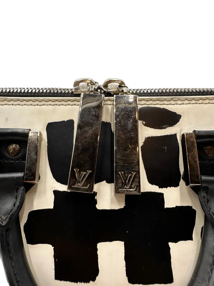 As Is Louis Vuitton Marc Jacobs Graffiti Alma Horizontal HandBag