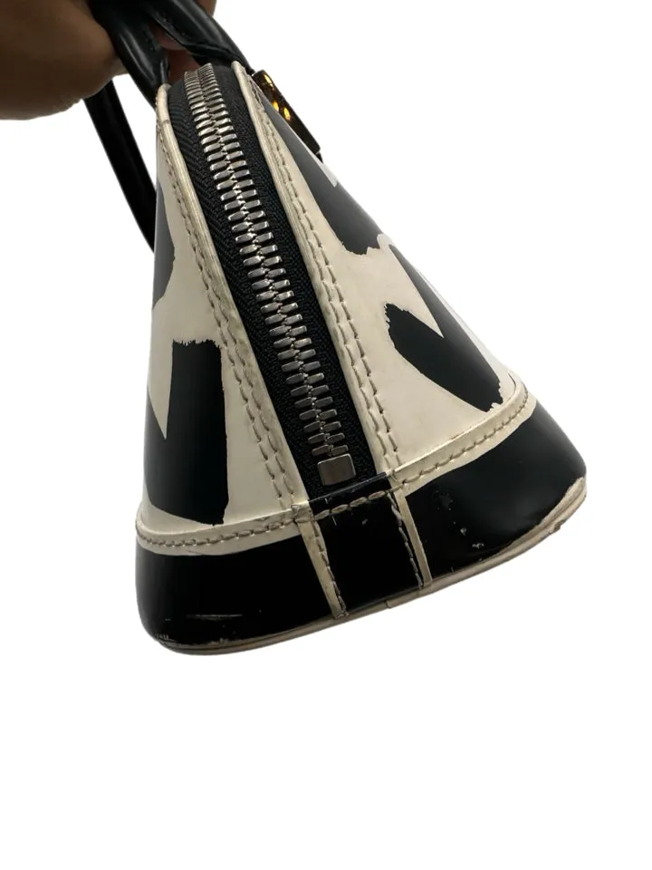 As Is Louis Vuitton Marc Jacobs Graffiti Alma Horizontal HandBag