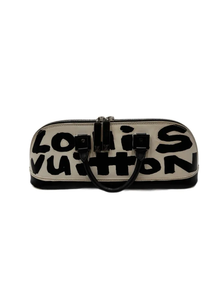 As Is Louis Vuitton Marc Jacobs Graffiti Alma Horizontal HandBag