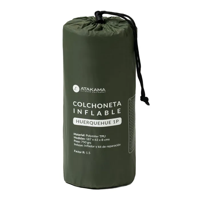 Atakama Outdoor Colchoneta Inflable Trekking/Camping Huerquehue